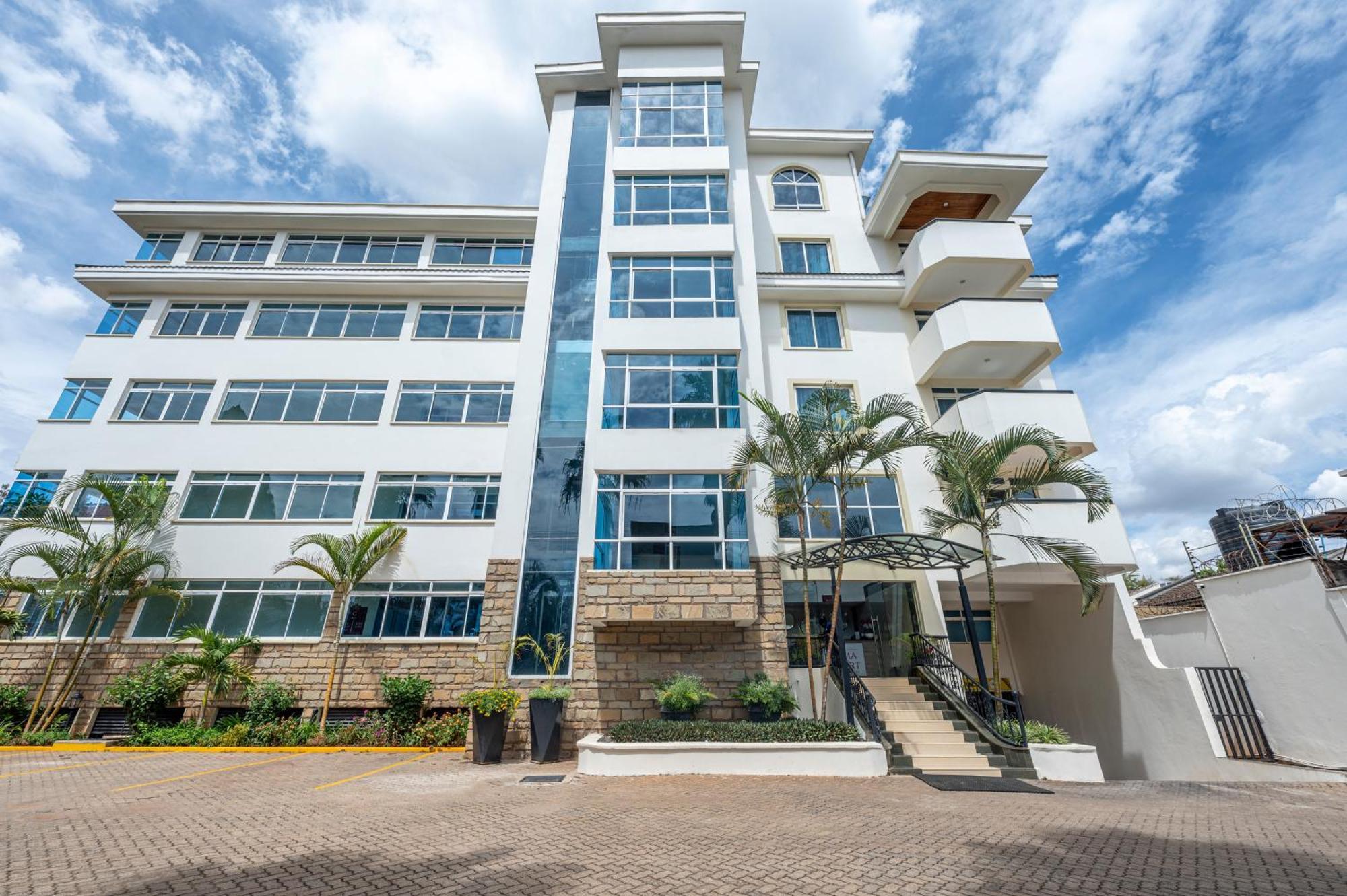Roma Court Serviced Apartments Найроби Экстерьер фото