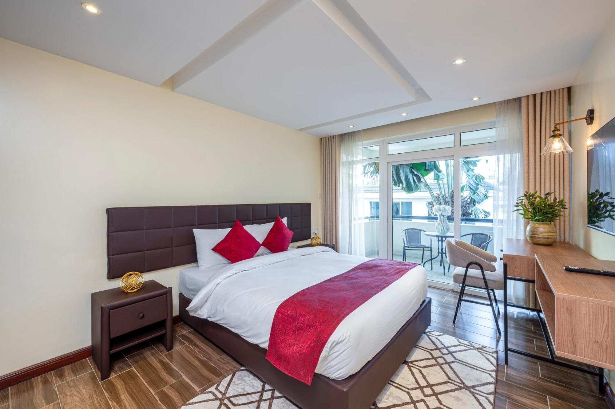 Roma Court Serviced Apartments Найроби Экстерьер фото